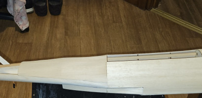 catalina fuselage with rudder  