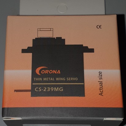 corona cs 239mg slim wing servo box
