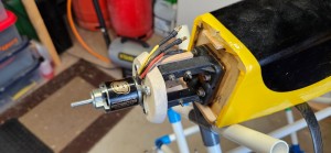 Wot 4 electric conversion, motor mount prototype 1