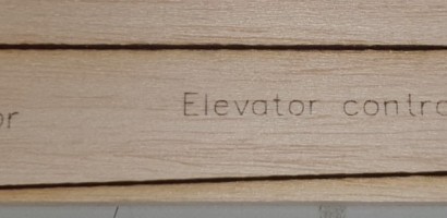 expr   elevator and tail ends laser cut