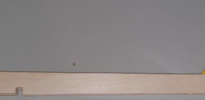 expr   starboard boom with elevator control snake fitted