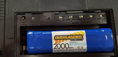 futaba fp t6nl transmitter   battert  reverse switches
