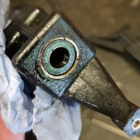graupner helimax   rotorblade mount showing bearing
