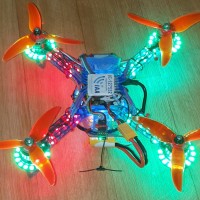 inky with elrs rx and led rings   disrmed