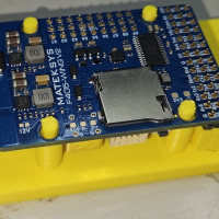 soldering jig   matek f405 wing v2  