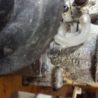 micro mold lark 2 25   engine before cleanup