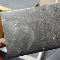 micro mold lark 2 25   flybar padle before cleanup