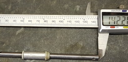 micro mold lark 2 25   main rotor driveshaft dimension