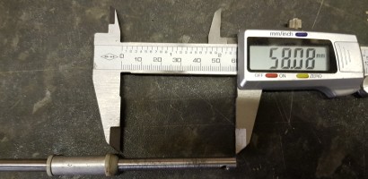 micro mold lark 2 25   main rotor driveshaft dimension