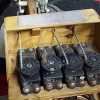 micro mold lark 2 25   servos before cleanup