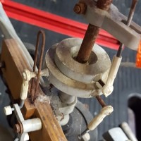 micro mold lark 2 25   swashplate before cleanup