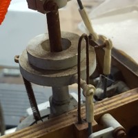 micro mold lark 2   swashplate before cleanup