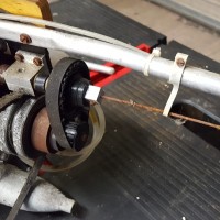 micro mold lark 2   tail rotor drive before cleanup