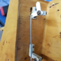 micro mold lark 2 25   throttle linkage