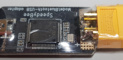 SpeedyBee bluetooth interface.