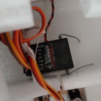 spektrum ar6210 installed in durafly tundra